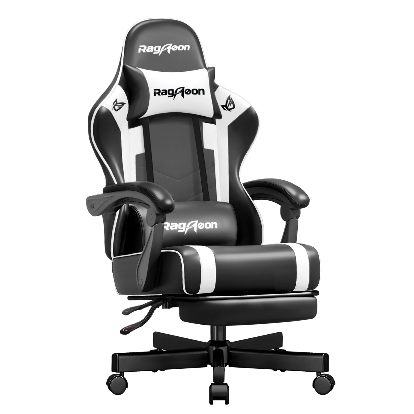 Silla Gaming Ergonómica – Reposapiés, Ajustable, 150 kg